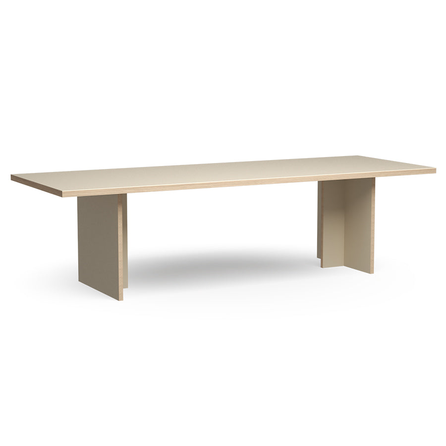 Rectangular Dining Table - Cream