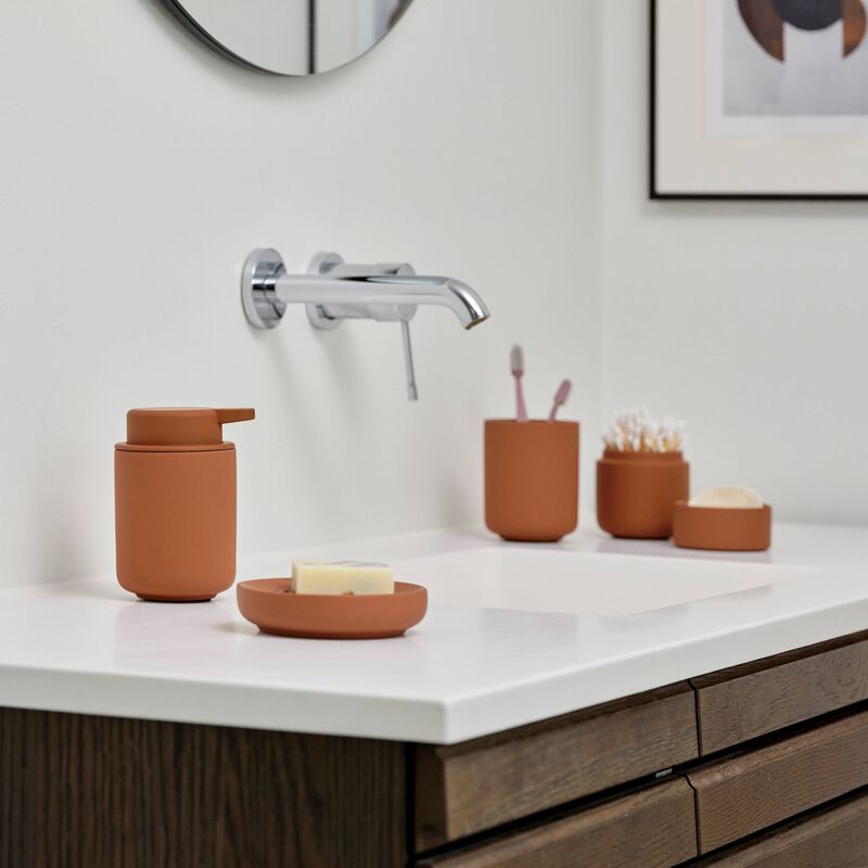 Zone Ume Jar with Lid - Terracotta