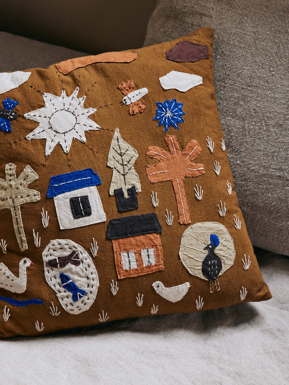 Village Cushion - Sugar Kelp