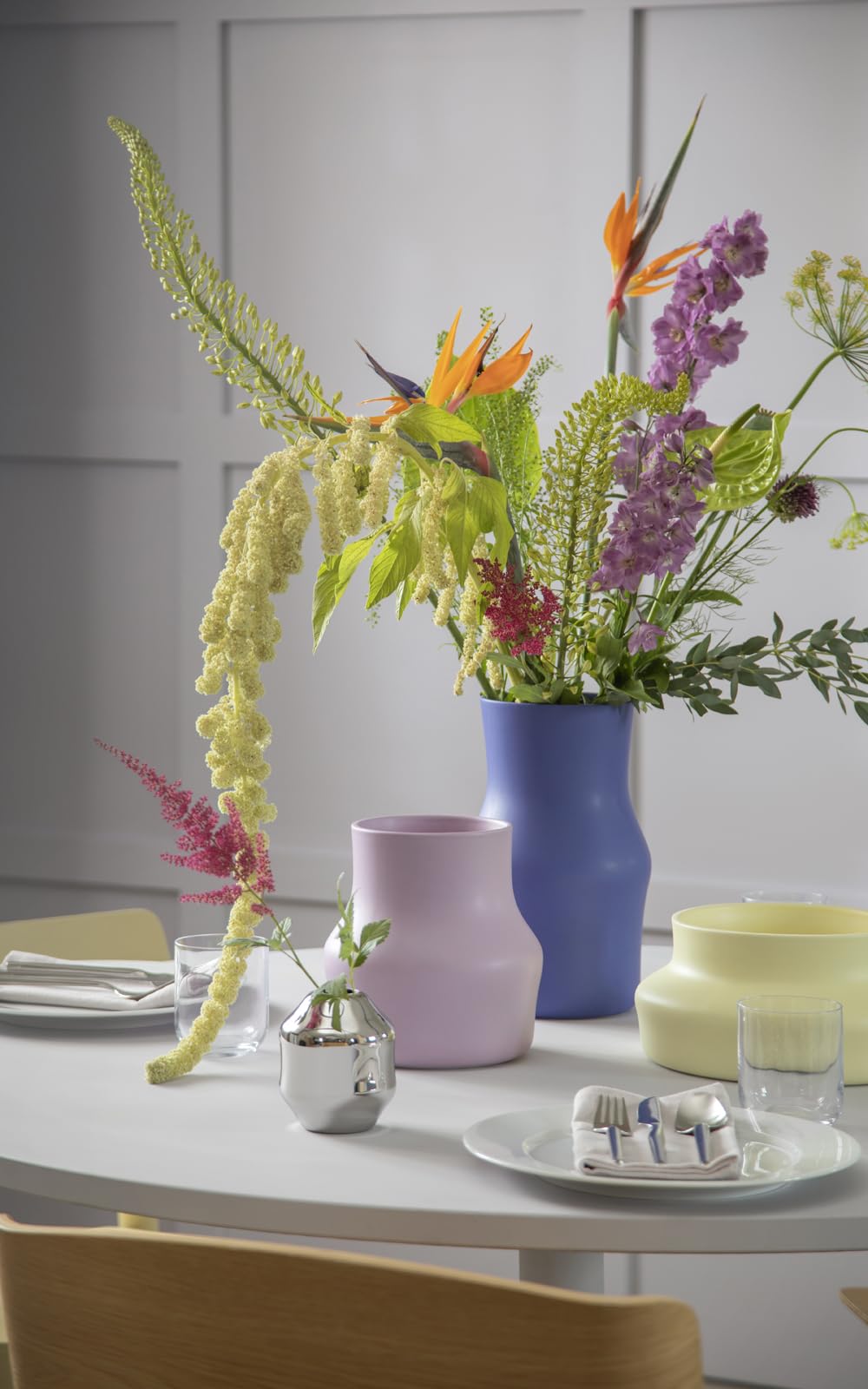 Dorotea Vase - Lilac Purple