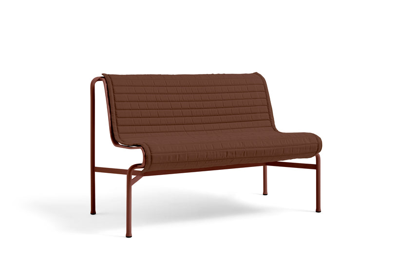 Quilted Cushion for Palissade Dining Bench - Iron Red