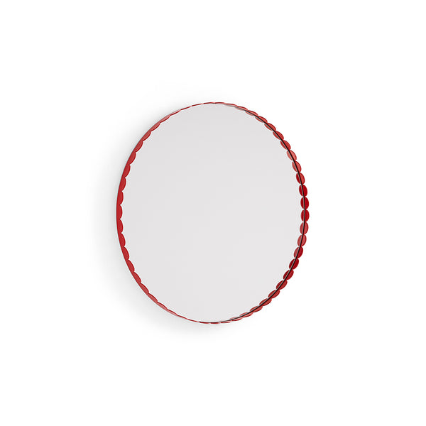 Oglinda Arcs Round - Red