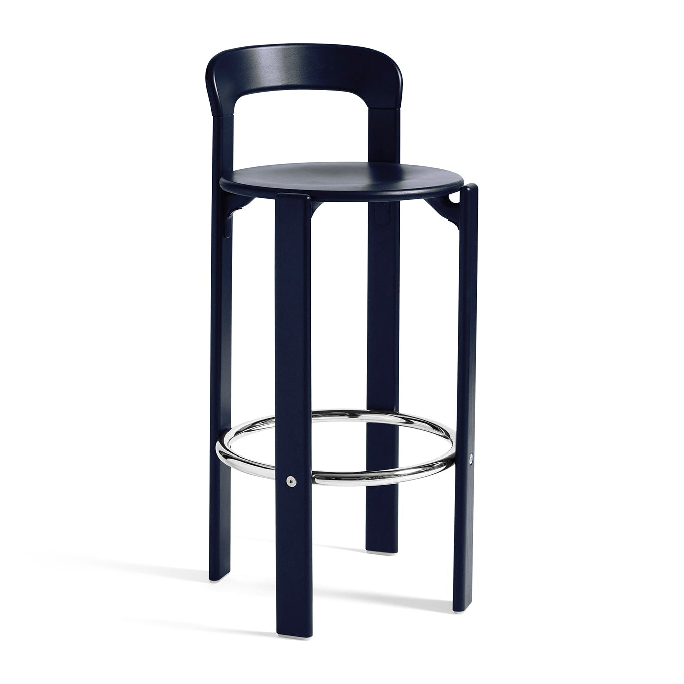 Rey Bar Stool H65 - Deep Blue