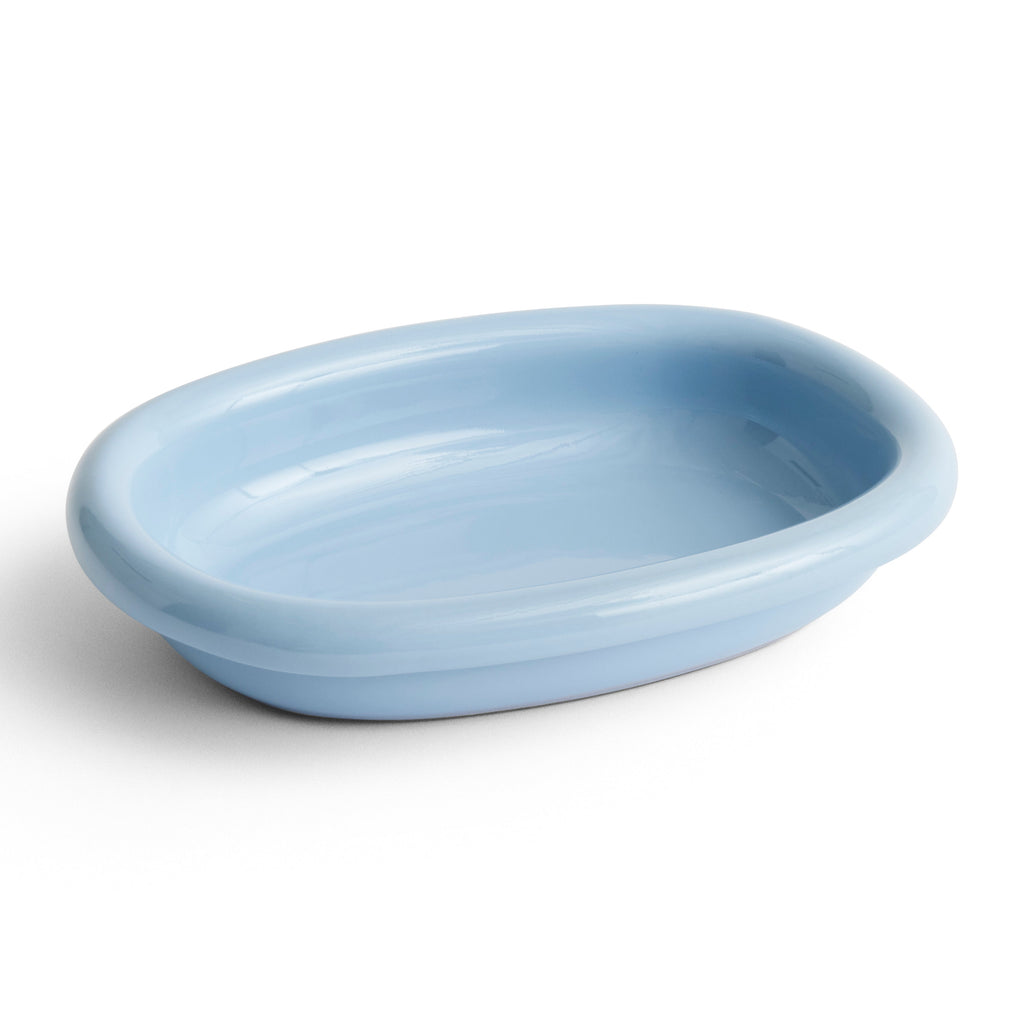 Barro Oval Dish - Small - Light blue