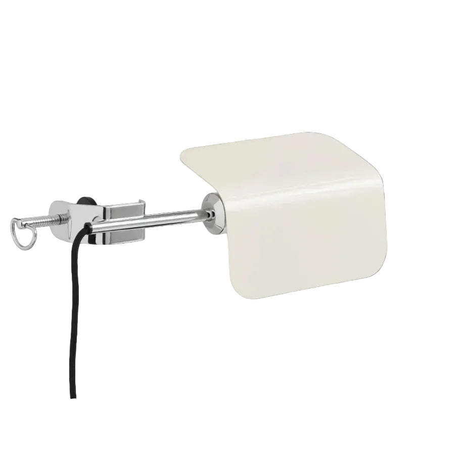 Apex Clip Lamp - Oyster white
