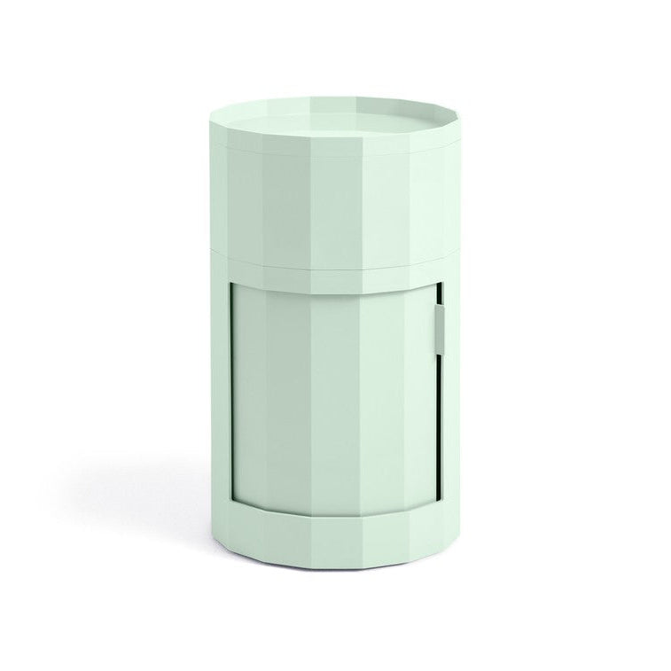 Facet Cabinet 101 incl. feet and castors - Soft Mint