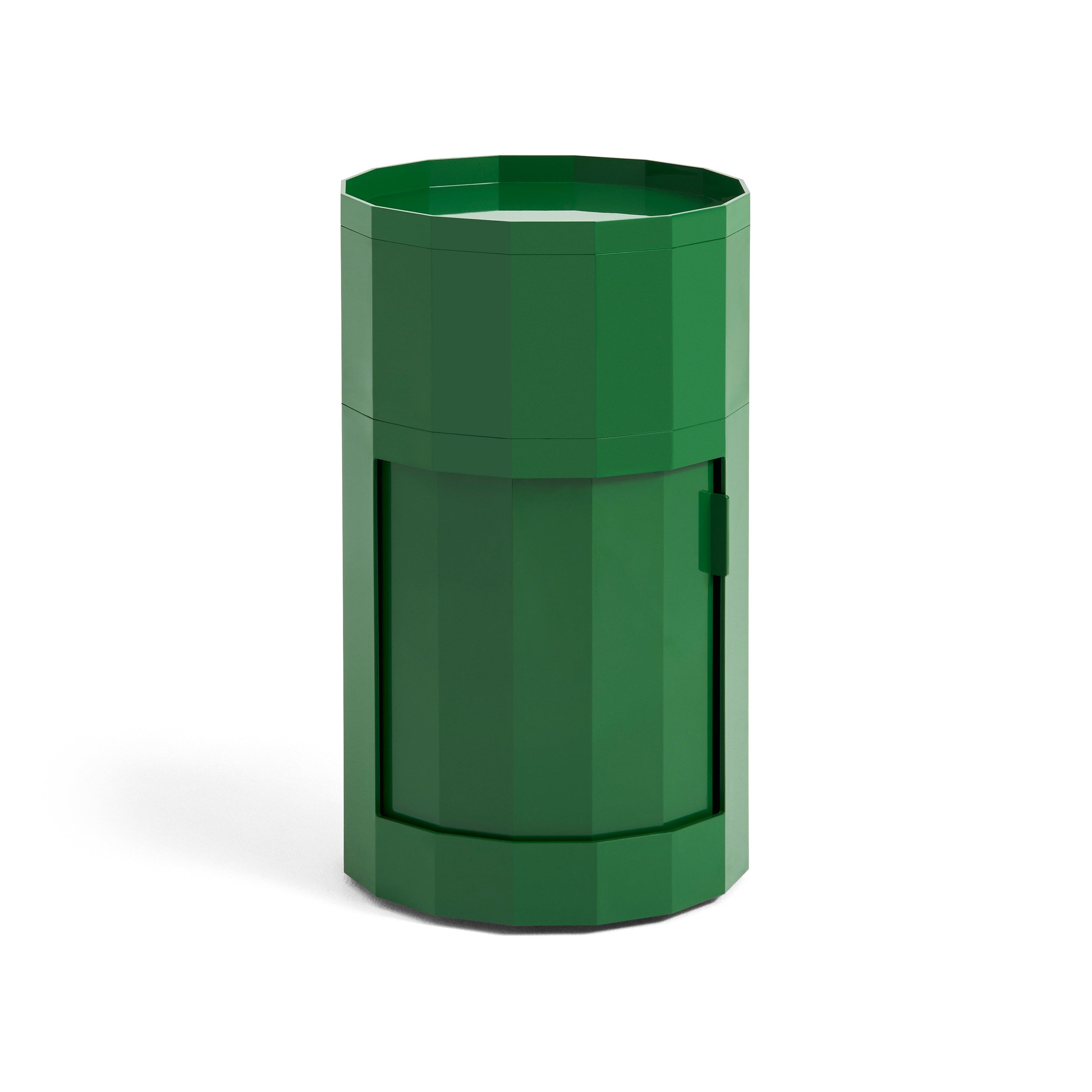 Facet Cabinet 101 incl. feet and castors - Spinach Green