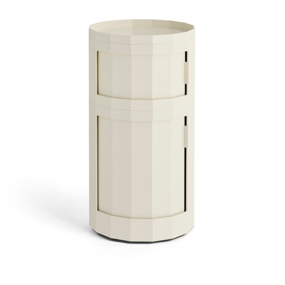 Facet Cabinet 110 incl. feet and castors - Eggshell