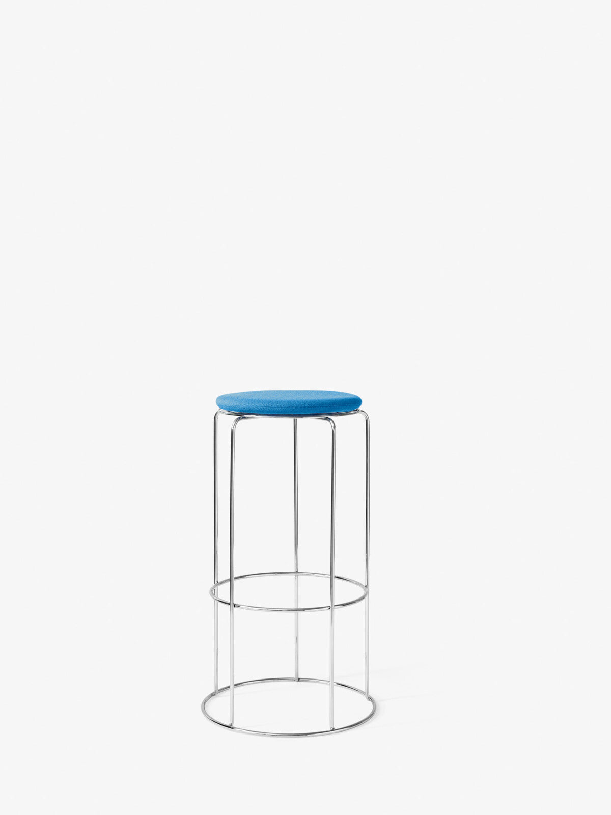 Scaun de bar Wire VP16 - Mirror Polished Steel