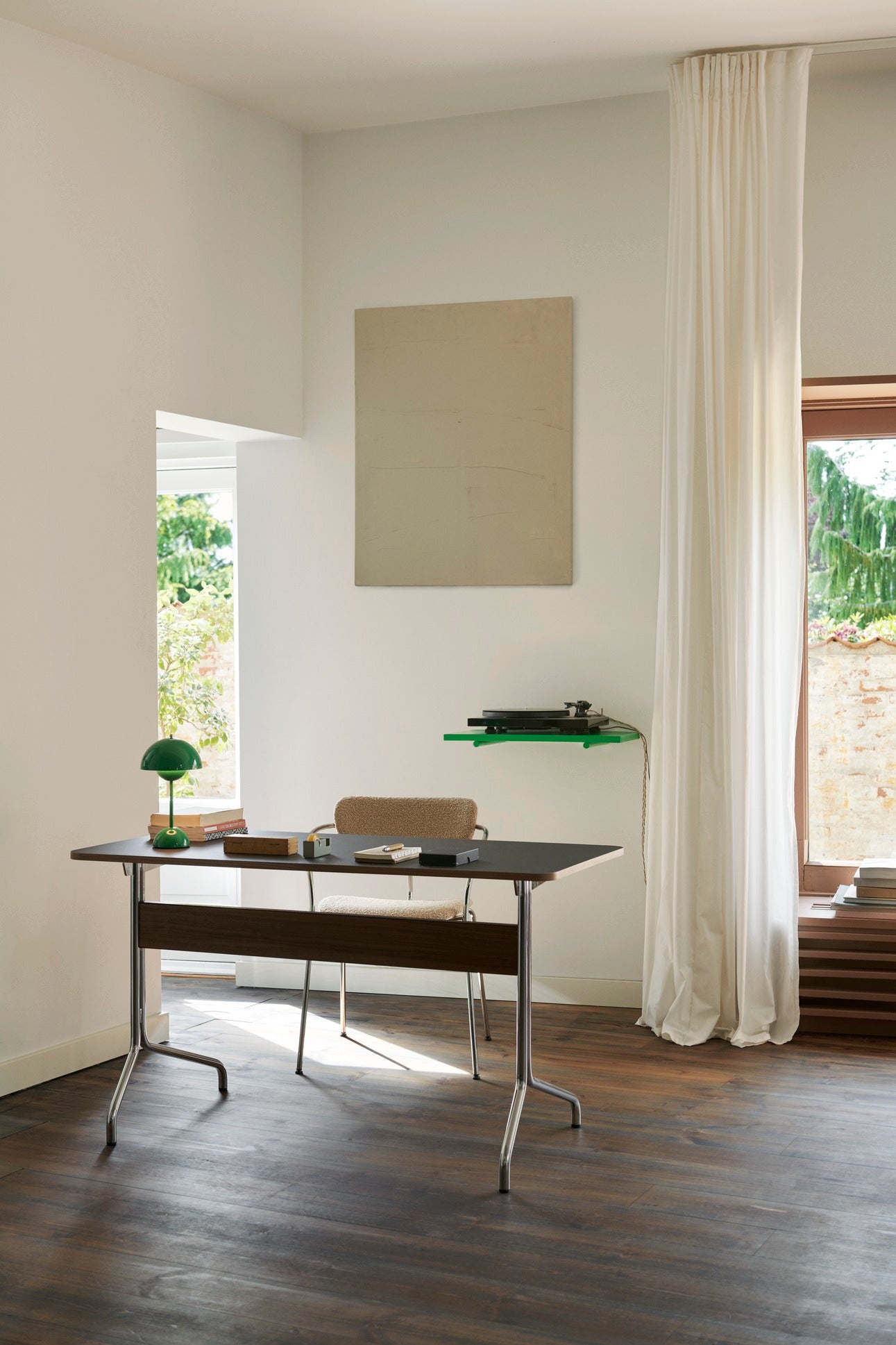 Pavilion AV13 Side Chair - Chrome finish