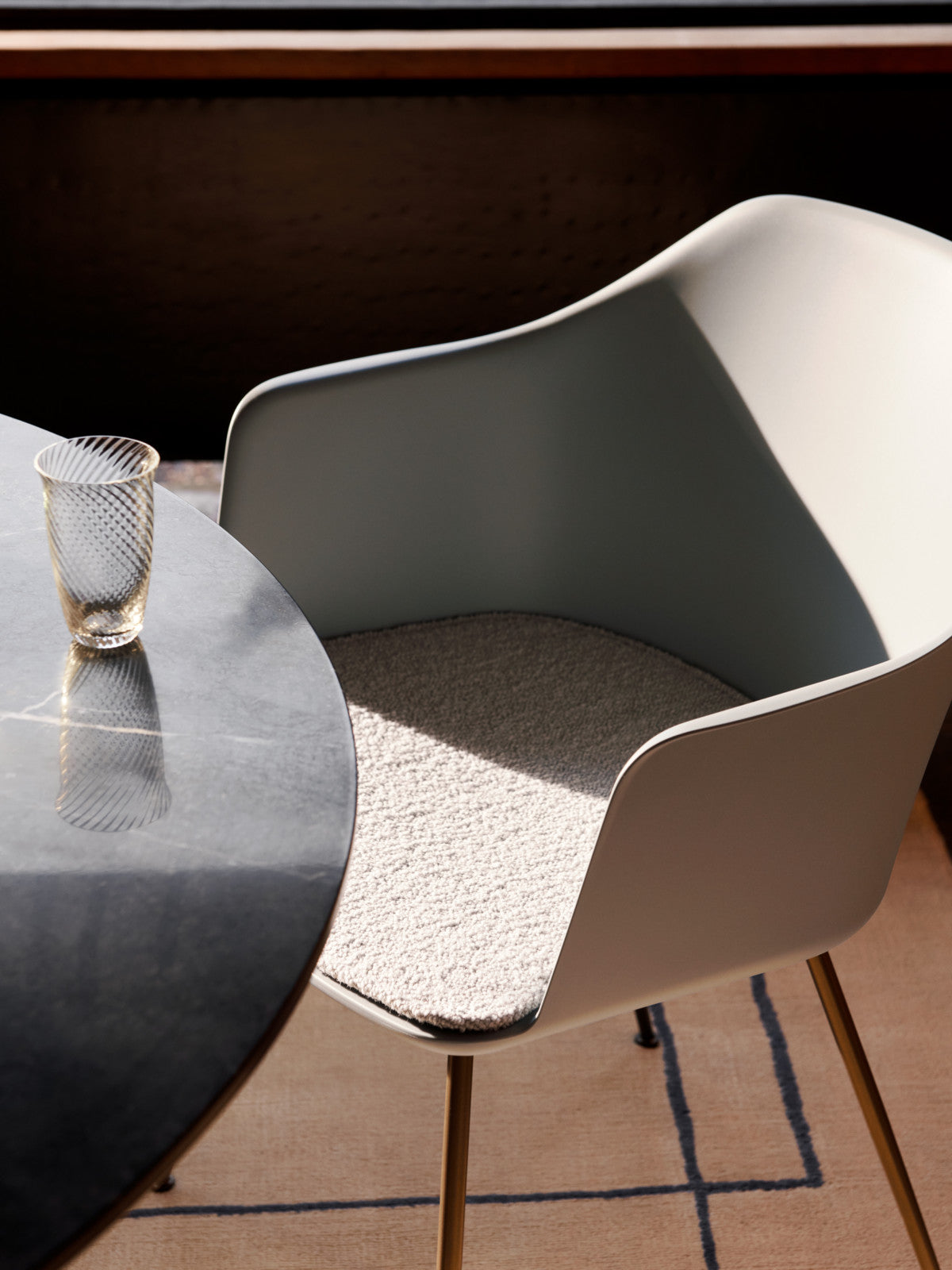 Rely Dining Chair HW34 - Seat Pad Upholstered