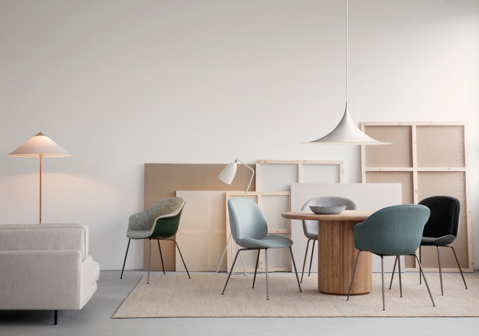 Bat Dining Chair Fully Upholstered
