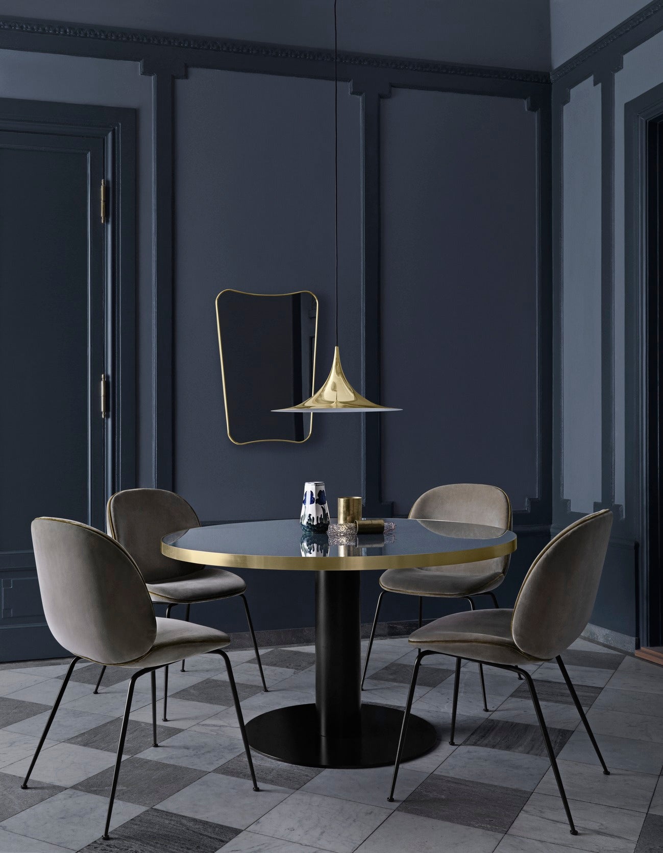 Semi Pendant - Polished Brass