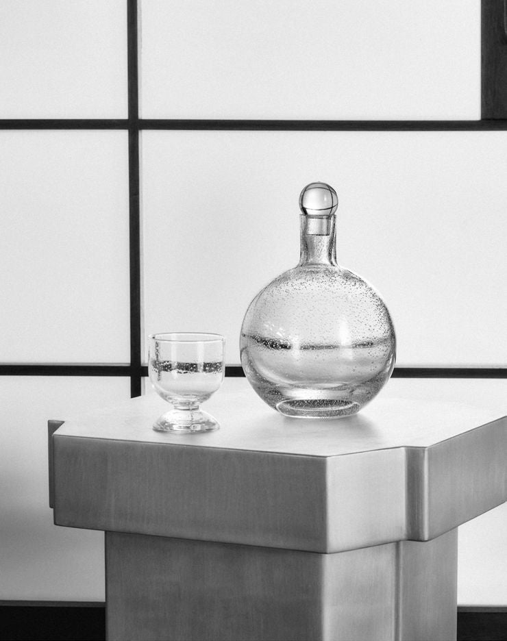 Bubble Glass, Carafe Round