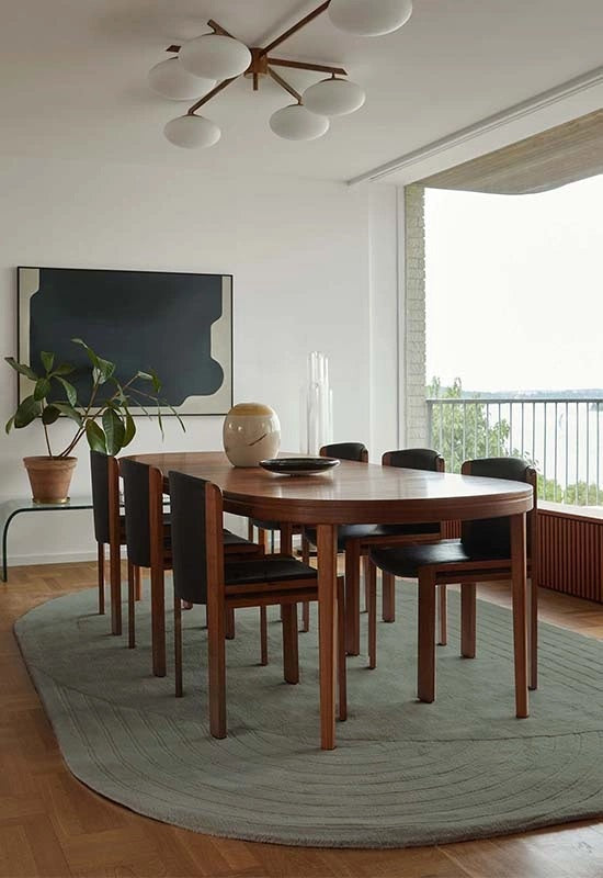 Circular Wool Rug