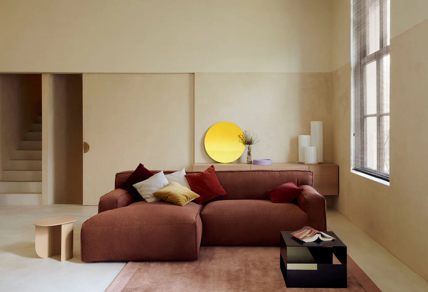 Plateau Side table - Butter Yellow