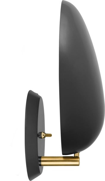 Cobra Wall Lamp - Black Semi Matt