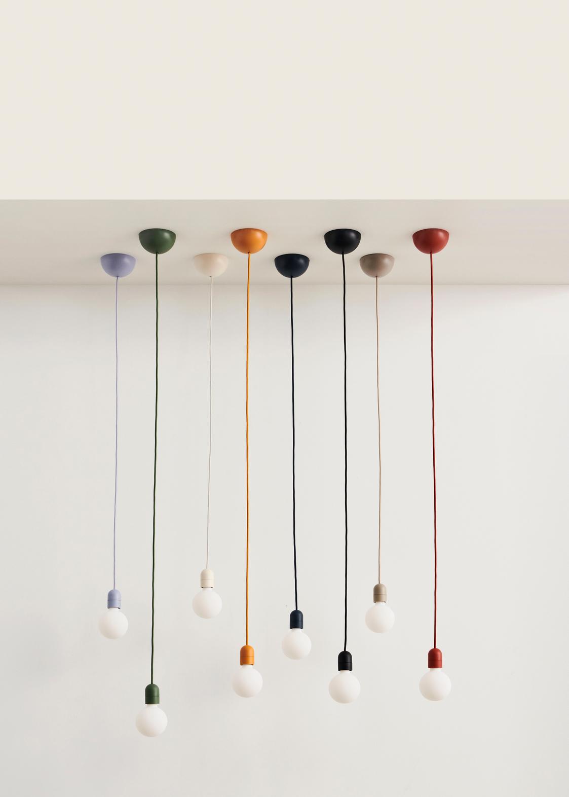 Common Pendant Cord set - Beton Grey