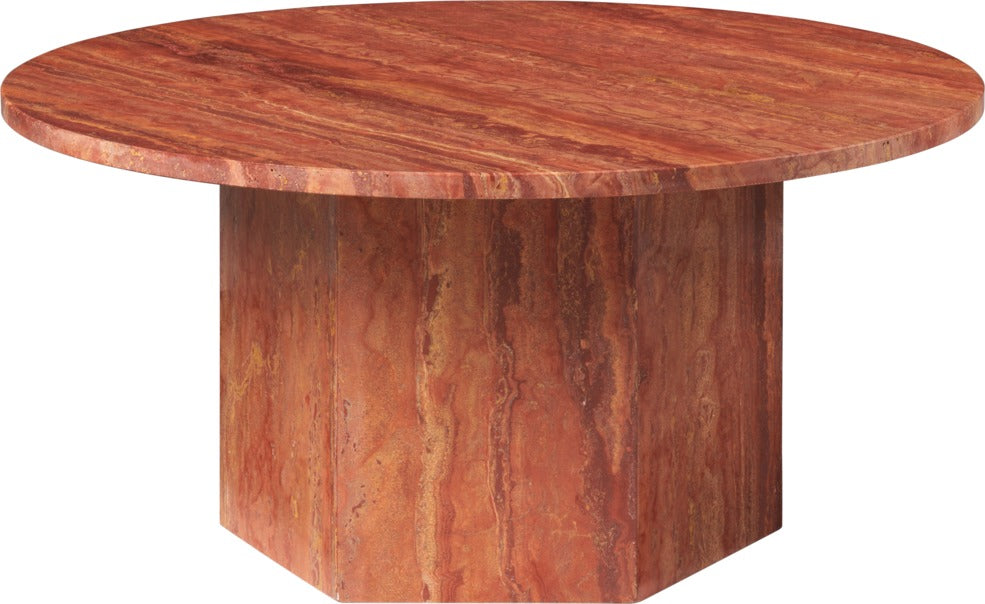 Epic Coffee Table Round - Burnt Red