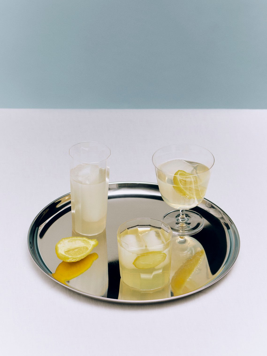 Essential Steel Round Dish - Medium - Stainless steel