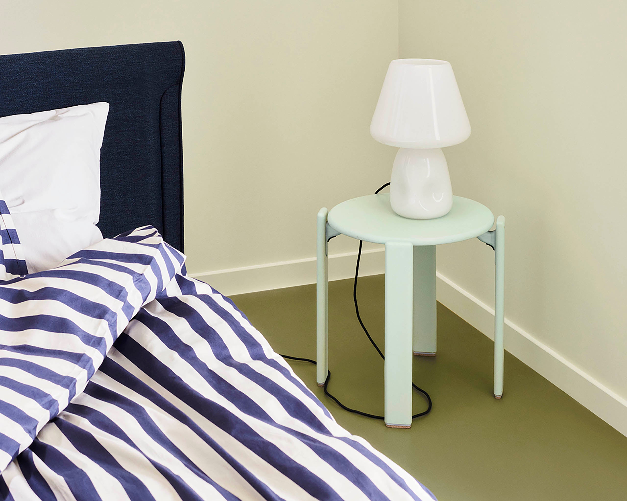 Rey Stool - Slate Blue