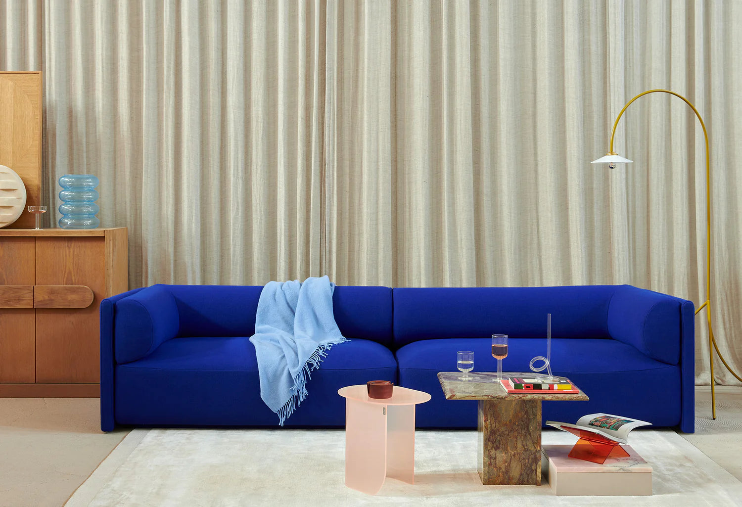 Bolster sofa 3-seat