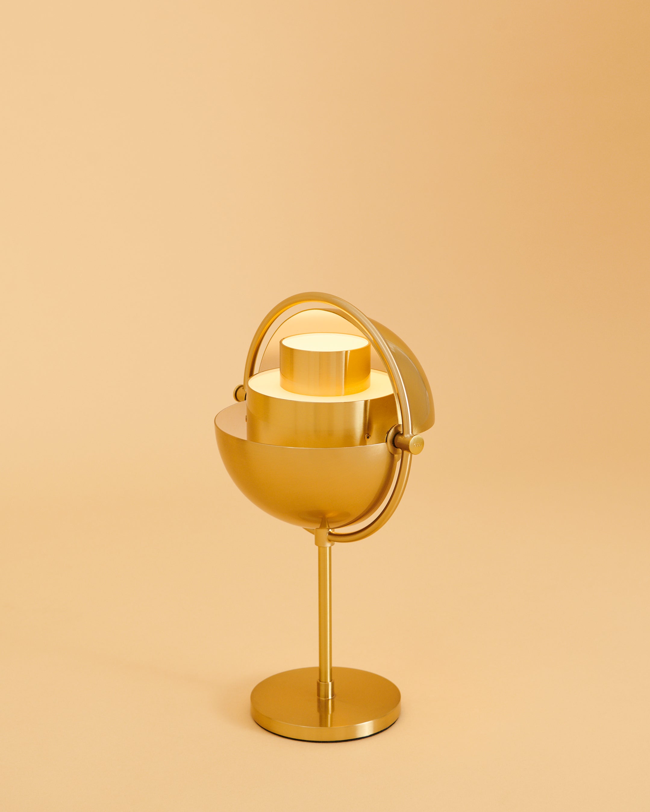 Multi-Lite Portable Lamp - Brass Shiny
