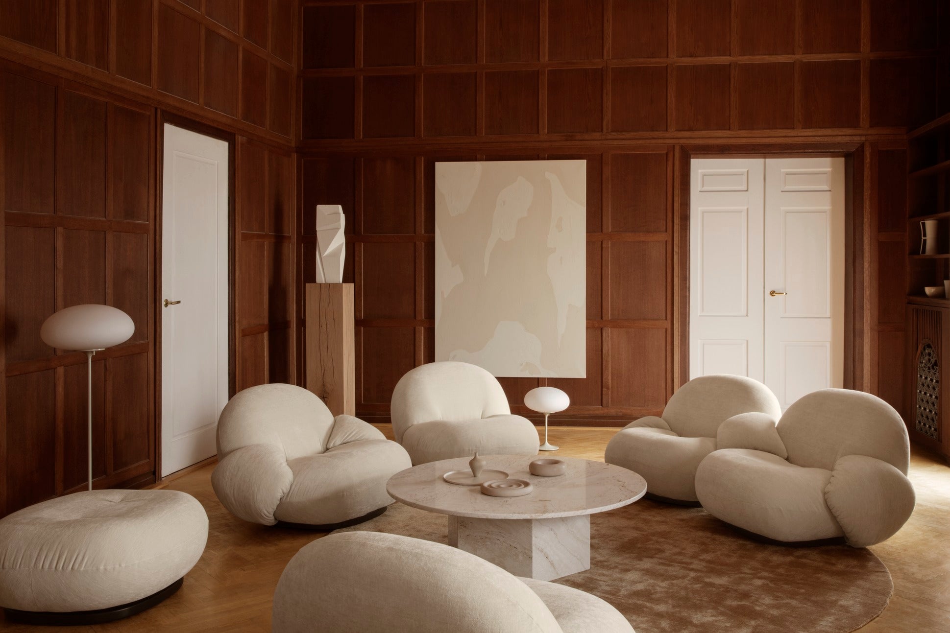 Epic Coffee Table Round - Neutral White