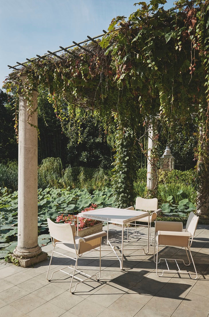 Tropique Dining Table - White Semi Matt