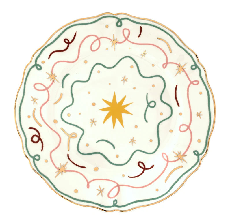 Round Platter Star