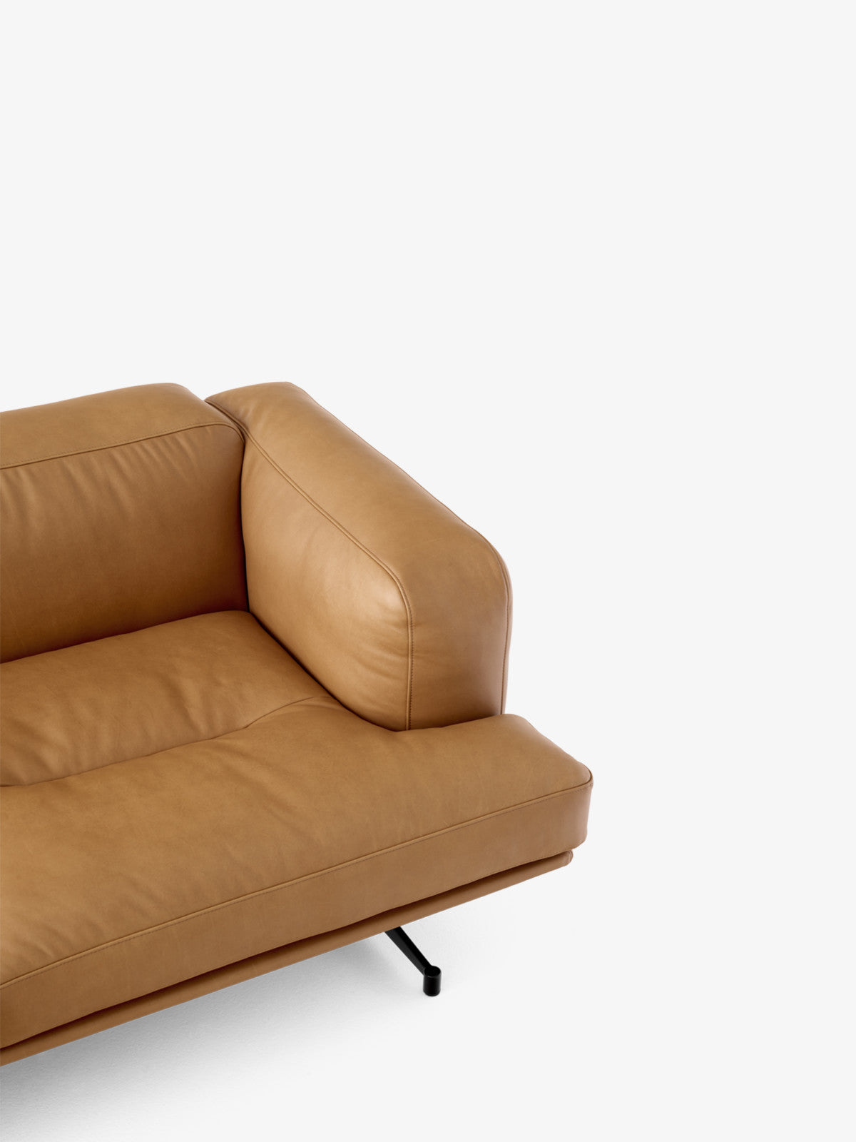Inland AV23 Sofa - 3 seater - Black legs