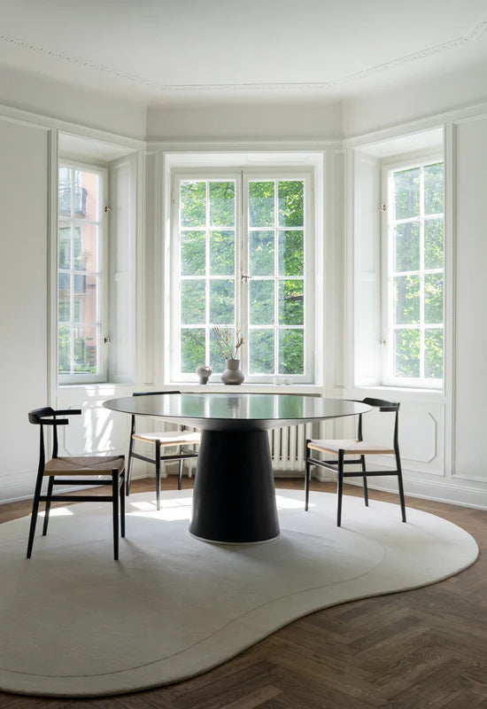 Residue Wool Rug - Bone White