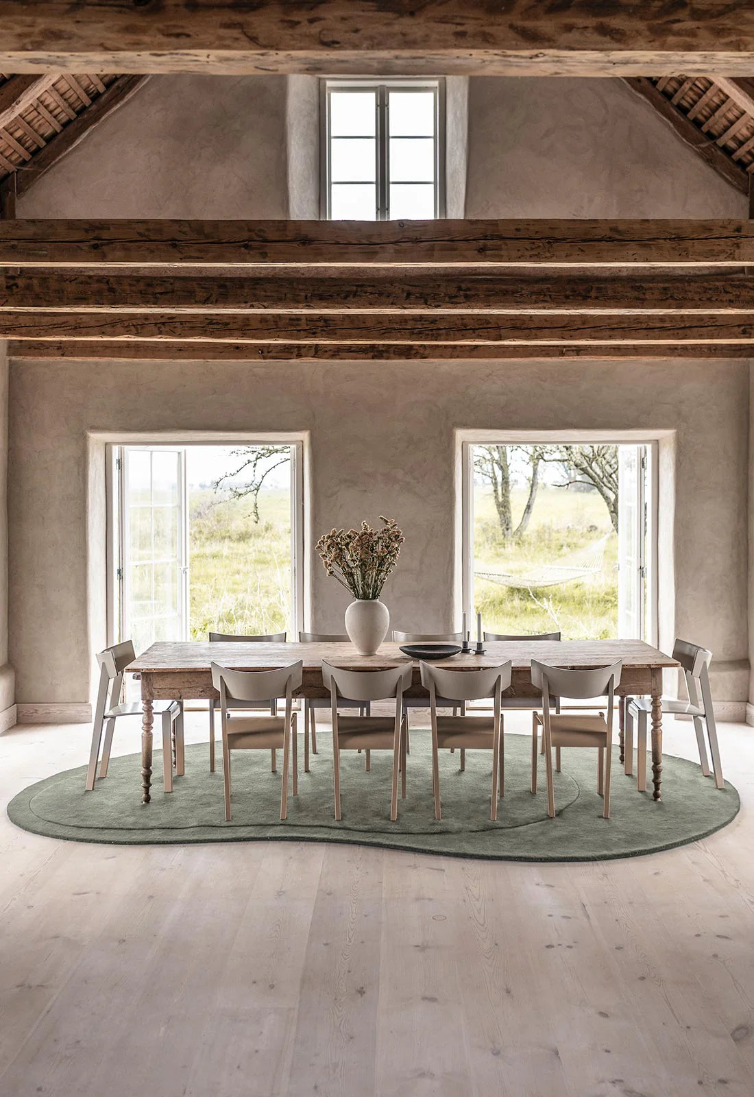Residue Wool Rug - Sage