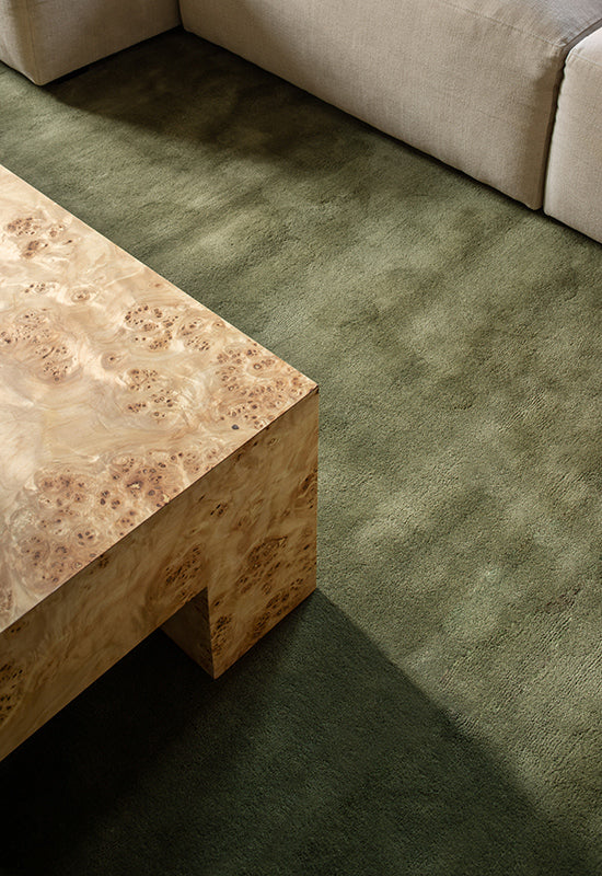 Solid Wool Rug - Capulet Olive