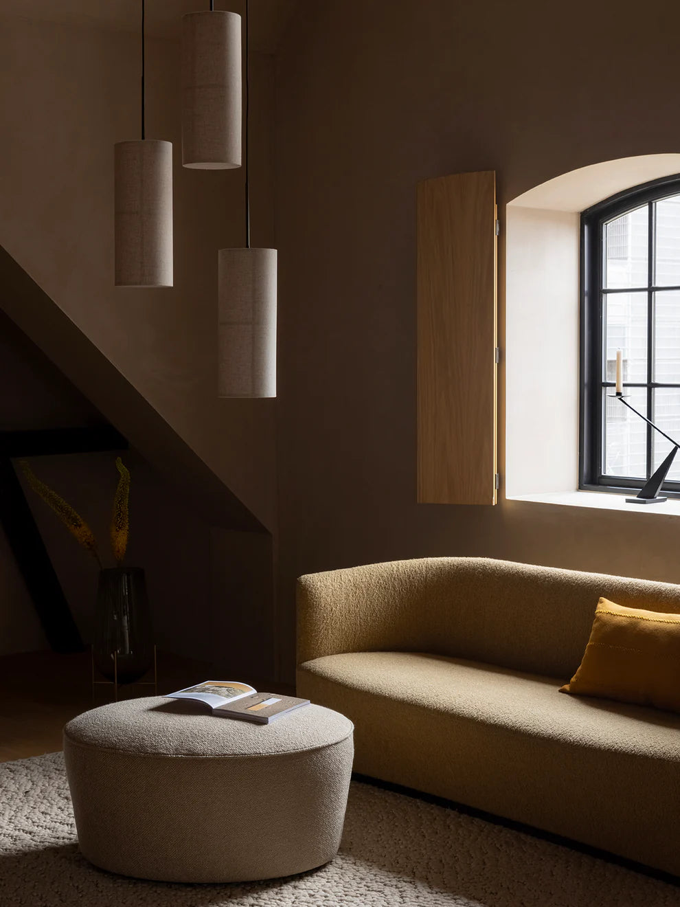 Hashira Pendant Lamp Raw, Single