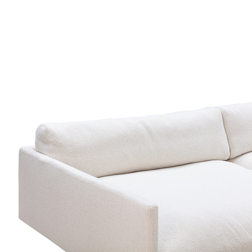 Maho Sofa Chaise Longue Left, Boucle Cuddle 02 Upholstery