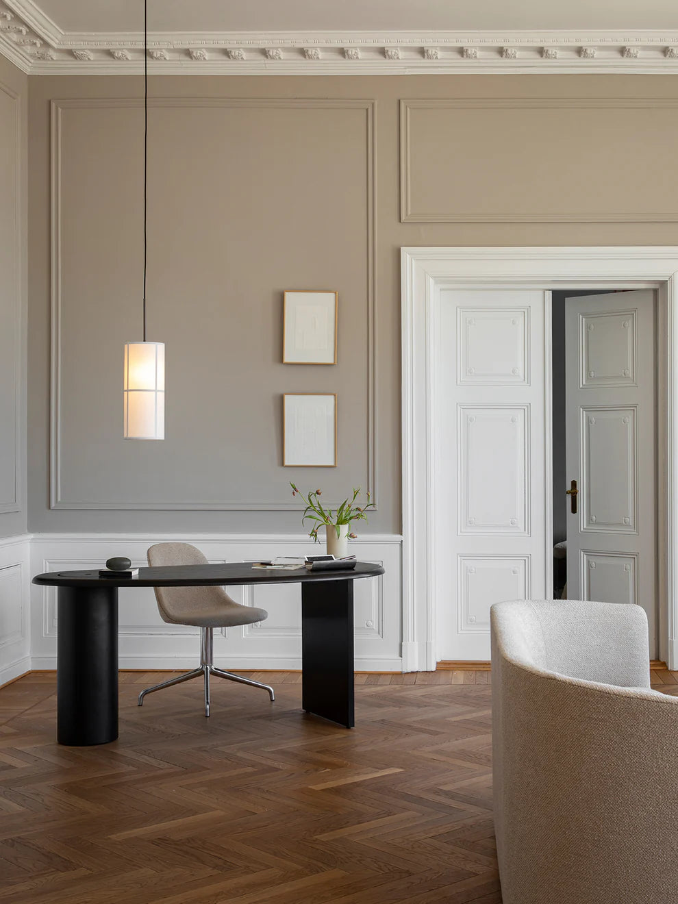 Hashira Pendant Lamp Raw, Single