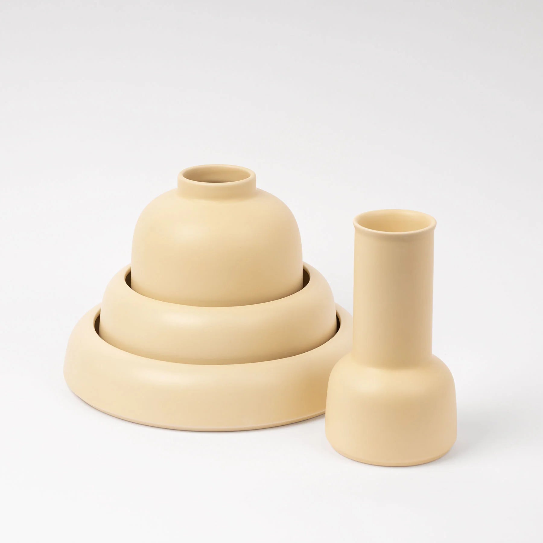 Omar Vase - Soft yellow