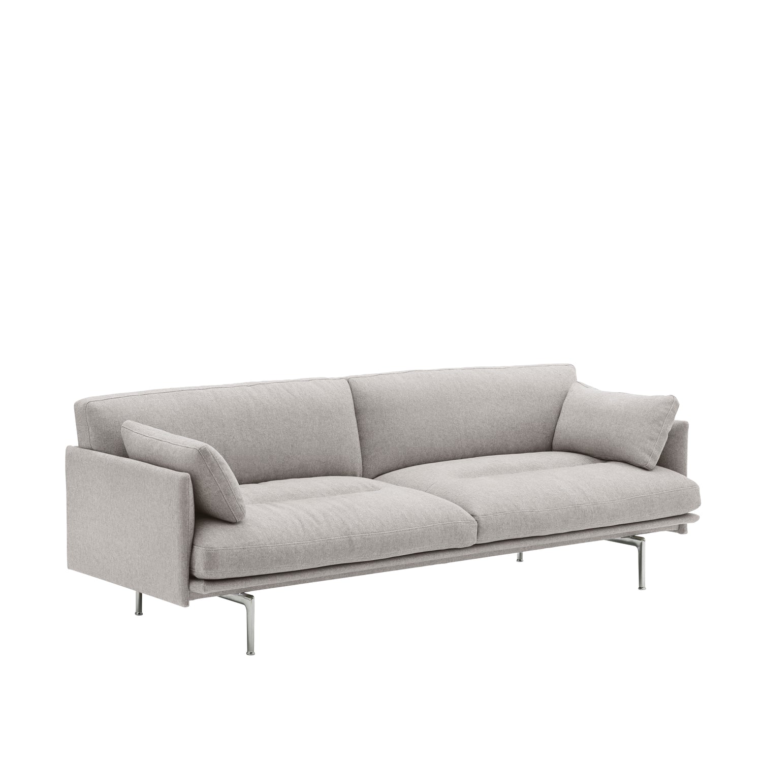 Outline Soft Sofa 3-Seater - Clay 12