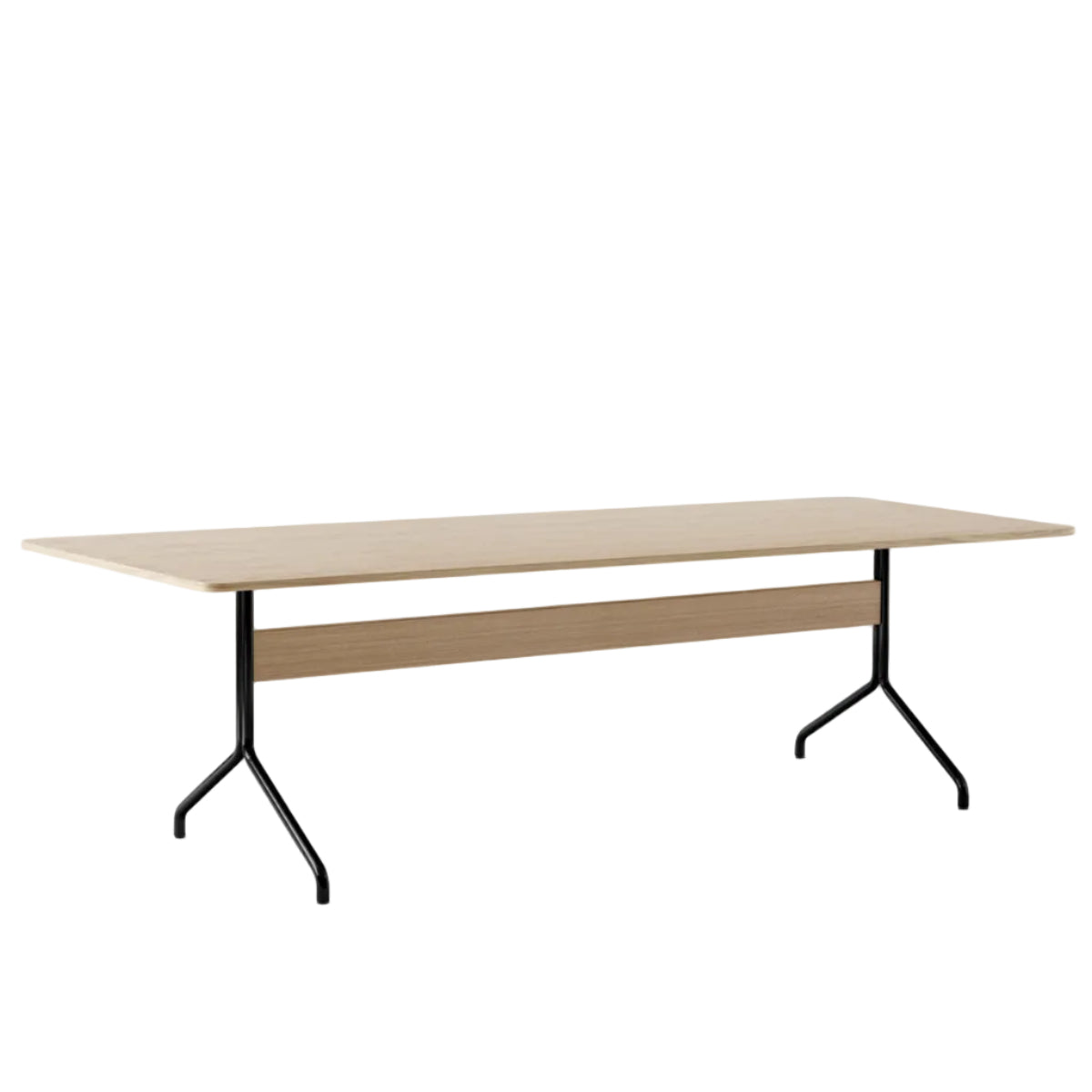 Pavilion Dining Table AV24 - Clear Lacquered Oak