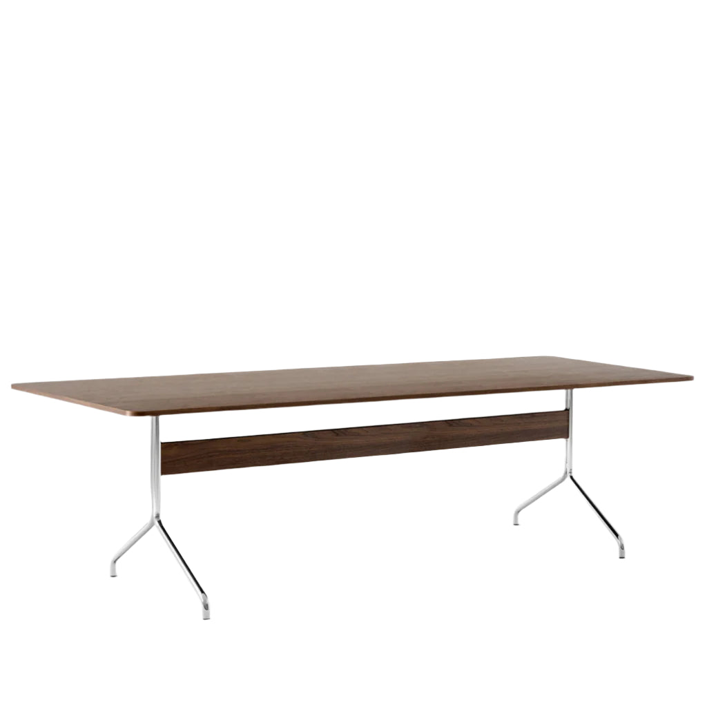 Pavilion Dining Table AV24 - Lacquered Walnut