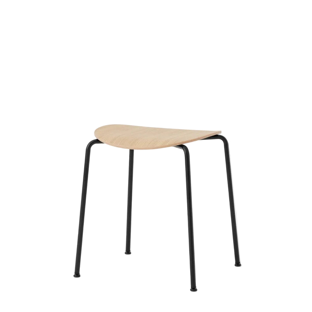 Pavilion AV36 Stool - Black Lacquered Oak