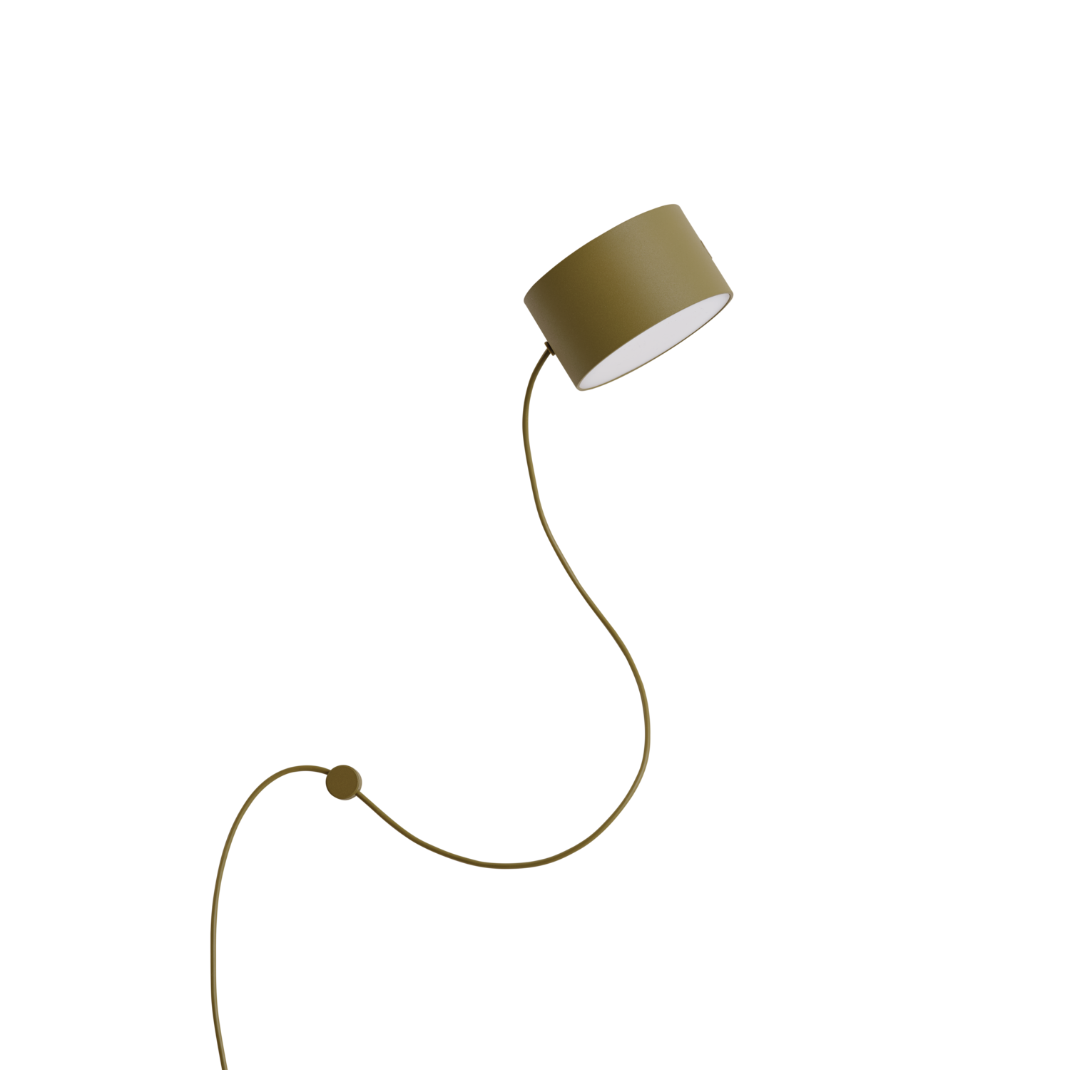 Post Wall Lamp - Brown Green