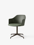 Rely Meeting Chair HW44 - 4-Star Swivel Base/Return - Seat Upholstered