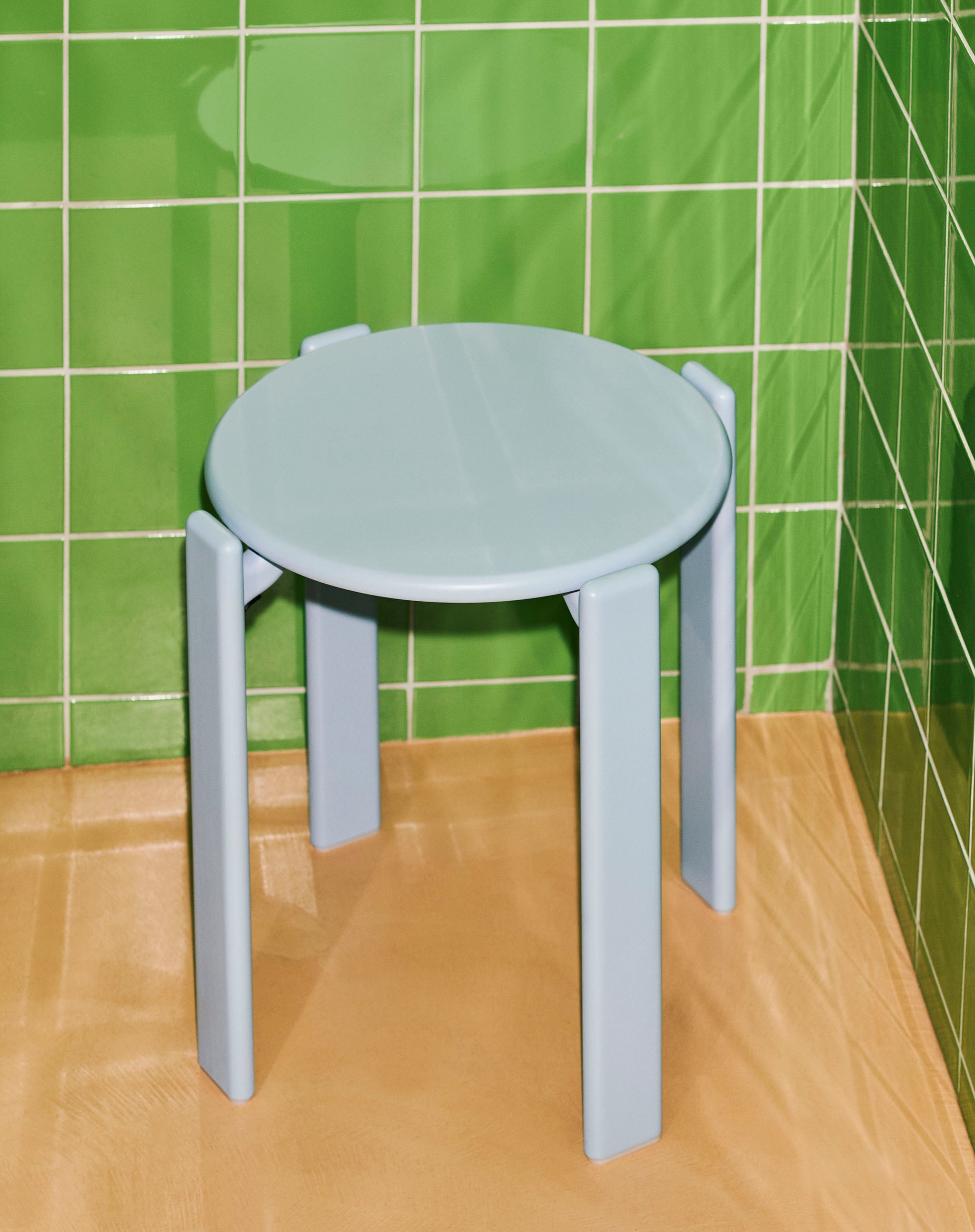 Rey Stool - Slate Blue
