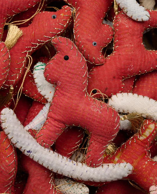 Ornament Rocking Kantha Horse - Hope of Troja