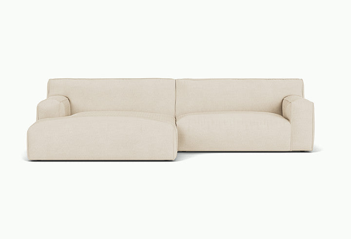 Canapea Clay Corner cu Longchair Mare - Stânga