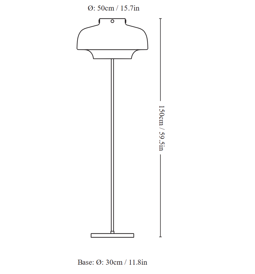 Copenhagen SC14 Floor Lamp