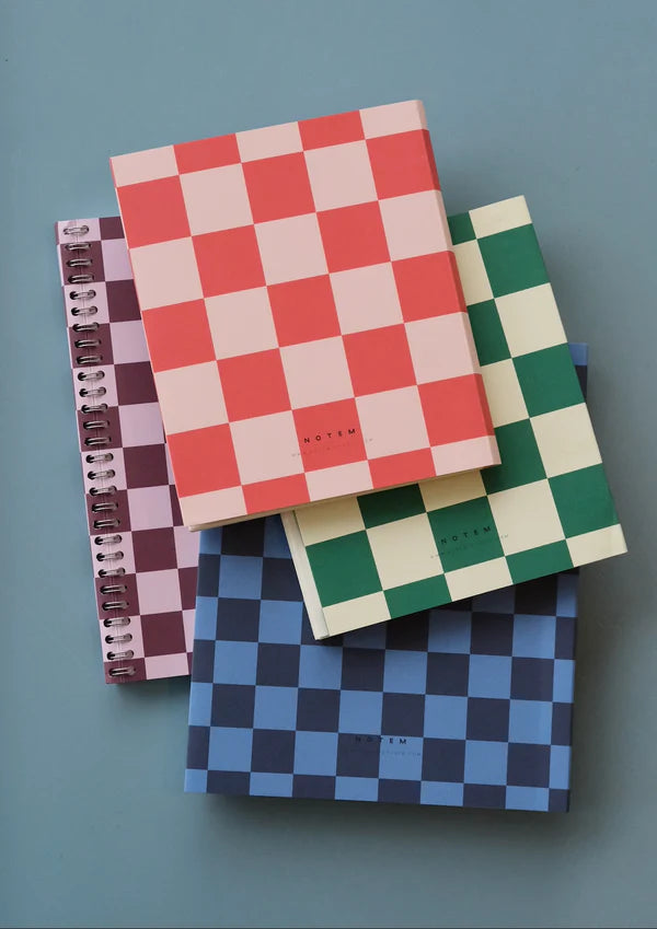 NELA notebook - Medium, Orange check