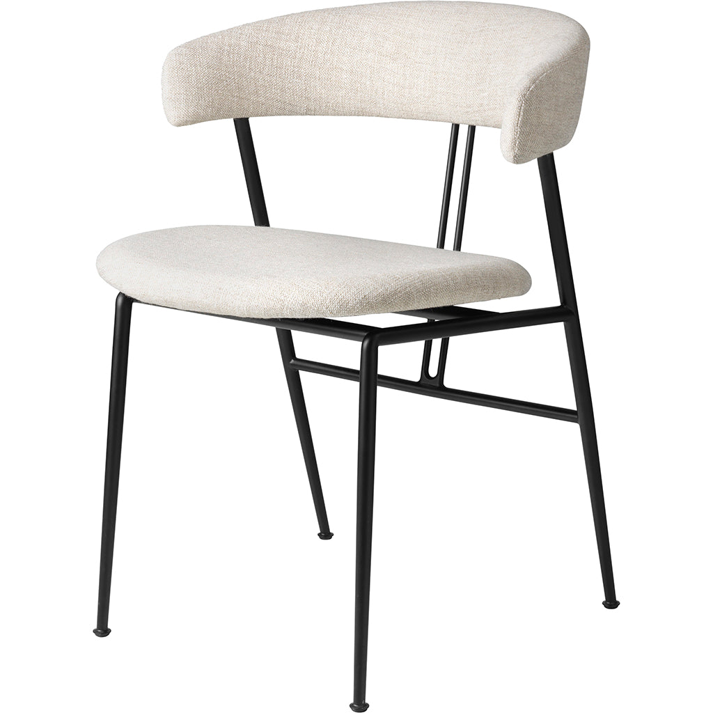 Violin Dining Chair Fully Upholstered